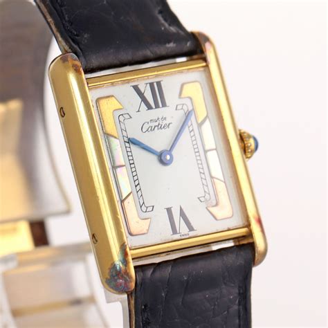 vtg cartier tank watch